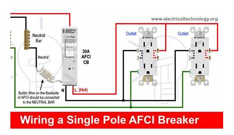 How to Wire an AFCI Breaker? Arc Fault Circuit Interrupter Wiring