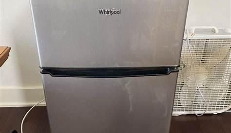 whirlpool mini fridge 3.1 manual