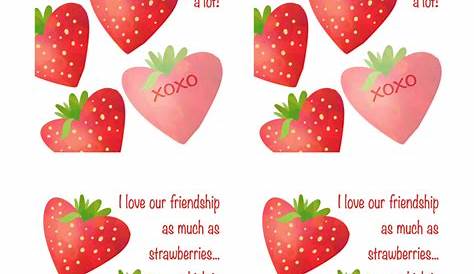 Valentine's Day Cards Printables - April Golightly