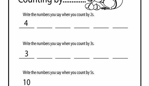 Fall Math Worksheet - Counting by / Grouping - Woo! Jr. Kids Activities