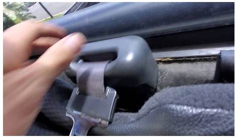 2003 Dodge Ram 2500 rear middle seat belt replacement - YouTube
