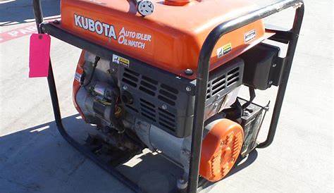 Kubota ARX6500 generator in Grapevine, TX | Item AZ9260 sold | Purple Wave