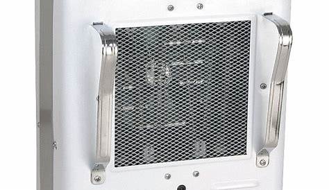 DAYTON Portable Electric Heater, Fan Forced, 120VAC, 5118 / 4436 BTU