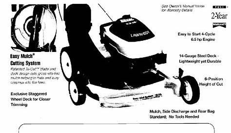 Lawn-Boy 10270 Lawn Mower Operator's manual PDF View/Download