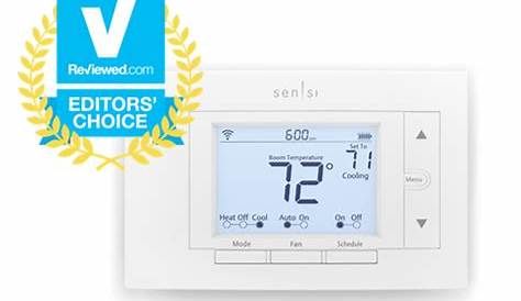 how to program a sensi thermostat