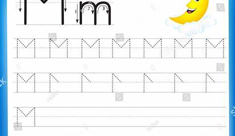 kindergarten letter m worksheets