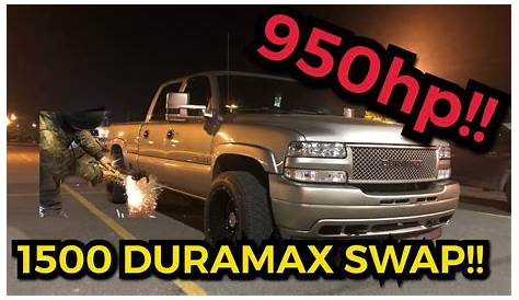 Duramax swap 1500 build (part1) - YouTube