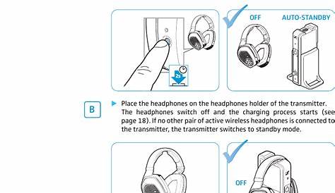manual for sennheiser headphones