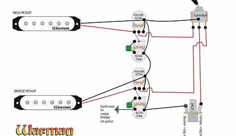 guitar tone control circuit diagram