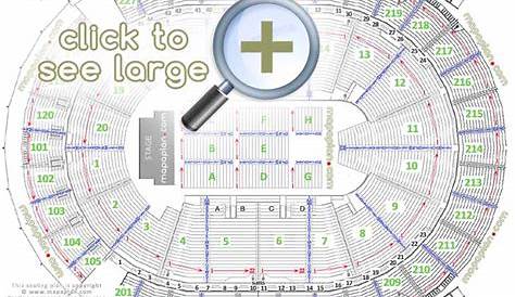 T Mobile Arena Las Vegas Seating Chart With Seat Numbers - My Bios
