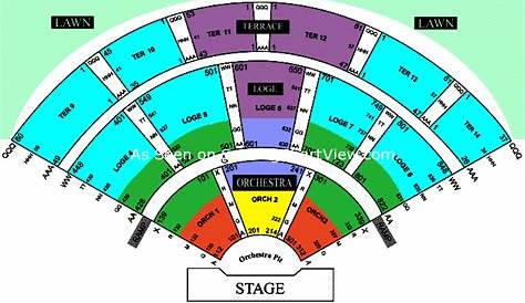 rolling hills amphitheater seating chart