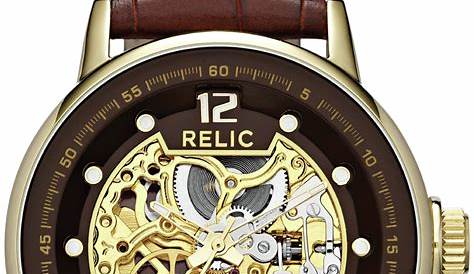 relic watches manual