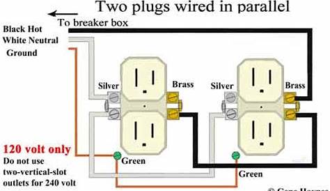 residential wiring outlets in series - Google Search | Electrical