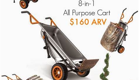 WORX Aerocart 8-in-1 Ultimate Cart Giveaway 10/20 US ~ Tales From A