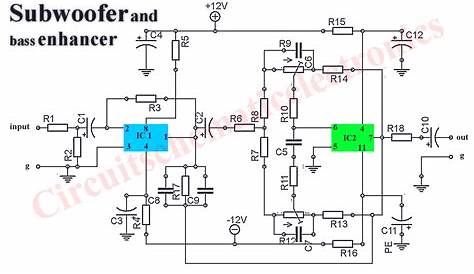 4558 preamp circuit diagram