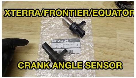 Nissan Xterra / Frontier Crankshaft Position Sensor Replacement - YouTube