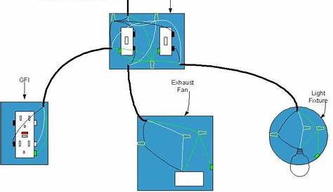 bathroom exhaust fan wiring diagram