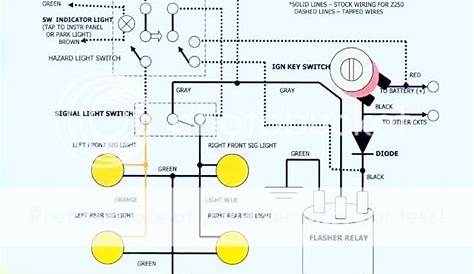 Hazard Switch Wiring Diagram Motorcycle - Wiring Diagram
