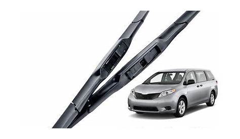 Set of 2 Front Windshield Wiper Blades For Toyota Sienna 2011 2012 2013 2014 15 | eBay