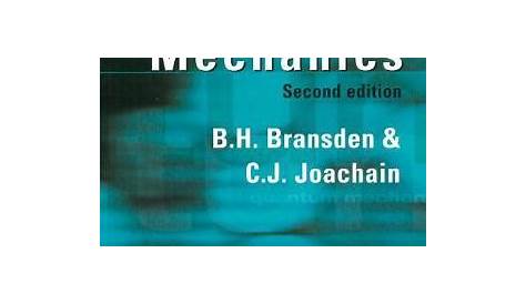 Solutions for Quantum Mechanics 2nd by Bransden B., Joachain C. | Book