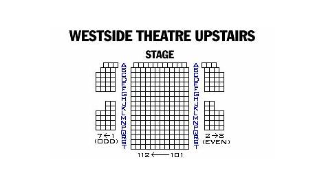 westside theatre upstairs seating chart