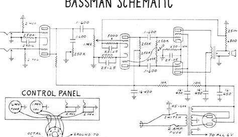 fender bassman reissue schematic
