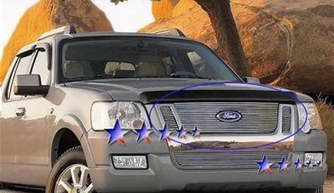 2007 ford explorer sport trac grille