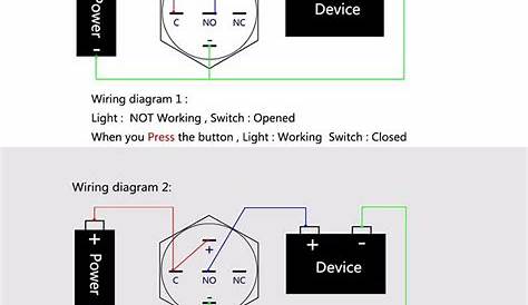 Push Button Light Switch Wiring Diagram / 20 Lovely Push Button Switch