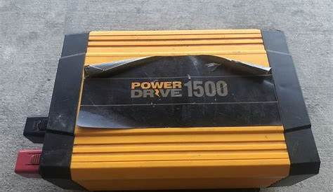 power drive 1500 inverter manual