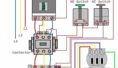 control circuit diagram of dol
