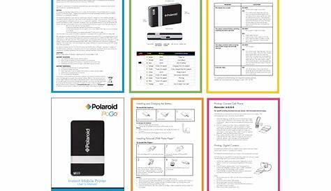 polaroid zink printer manual