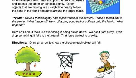 Resources | Worksheets | Have fun teaching, Science worksheets, Gravity