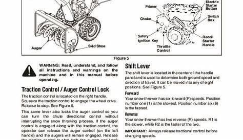 MTD 643 663 Snow Blower Owners Manual