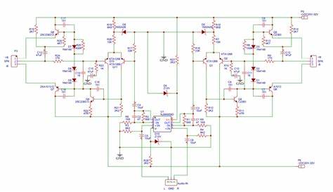 d718 b688 amplifier circuit diagram