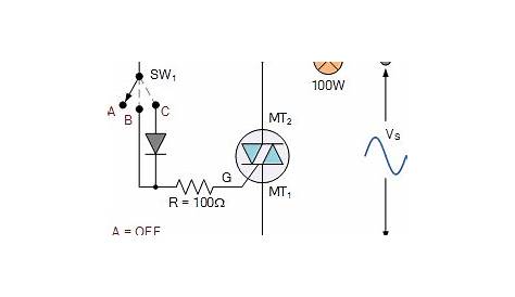 Modified Triac Switching Circuit | Electronics basics, Electronics