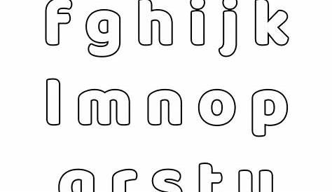 Free Alphabet Printables – Letters, Worksheets, Stencils & ABC Flash