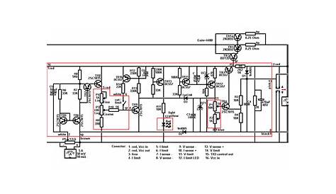 computer power supply tester circuit diagram