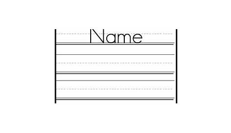 Name Tracing Editable Names Practice Worksheets for PreK and