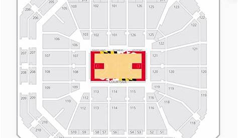xfinity center seating chart covered