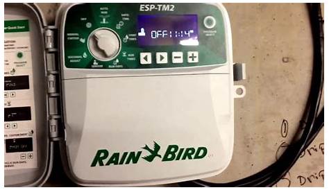 rain bird esp-tm2 controller manual