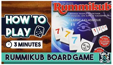 HOW TO PLAY RUMMIKUB (easy instructions Rules + Setup) - YouTube