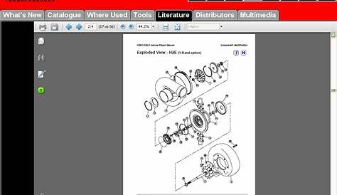 Holset Turbochargers 2010 parts catalog Order & Download
