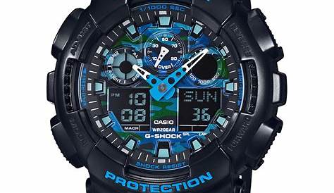 G-Shock GA-100CB-1AER watch - Cool Blue