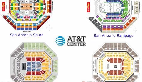 Seating Chart | Frost Bank Center | San Antonio, Texas
