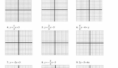 graphing x and y intercepts worksheet