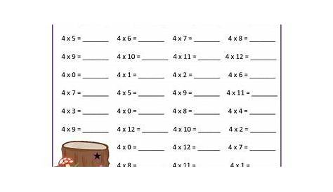 Multiplication Tables 1 - 12 Worksheets -... by ElderberryGirls