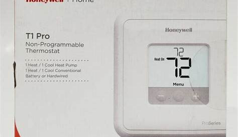 Honeywell TH1110D2009 T1 Pro Non Programmable Thermostat - White for sale online | eBay