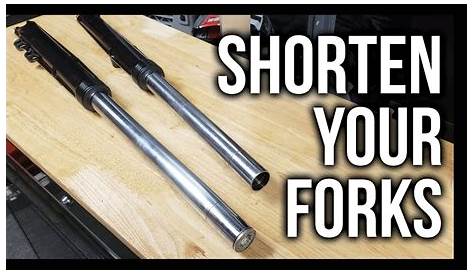 shortening motorcycle forks