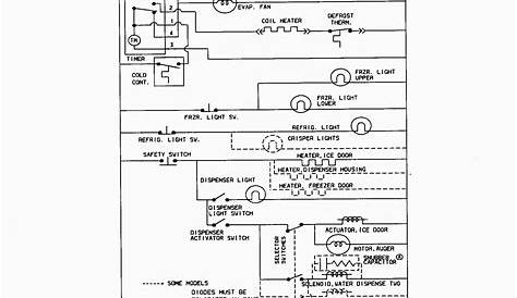 kenmore refrigerator wiring schematic