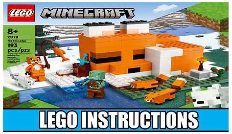 Lego Minecraft Fox Instructions